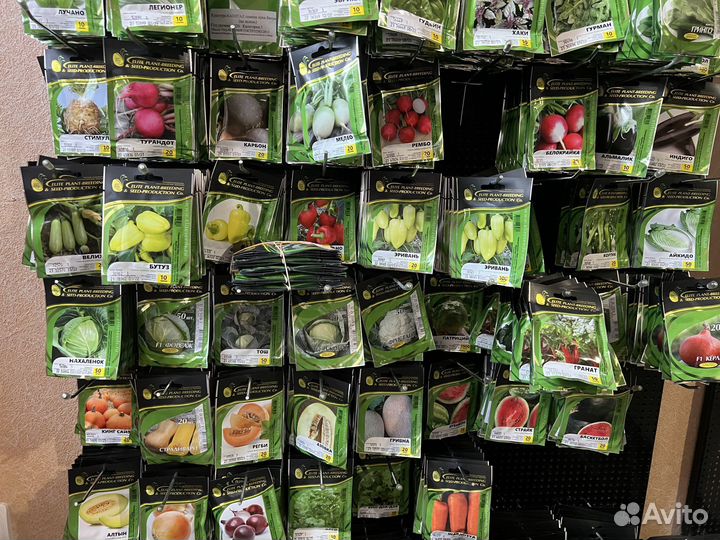 Семена овощных и зеленых культур