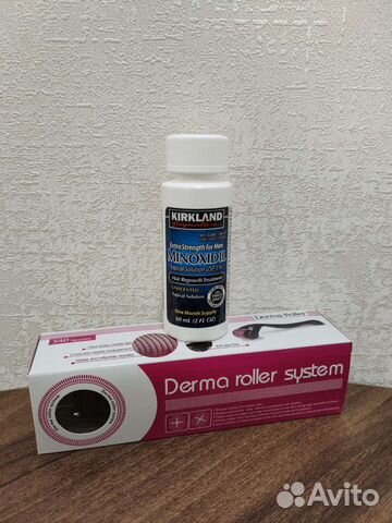 Миноксидил + мезороллер