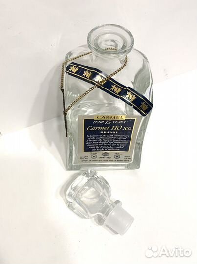 Коллекционная бутылка Брэнди Carmel 1992г