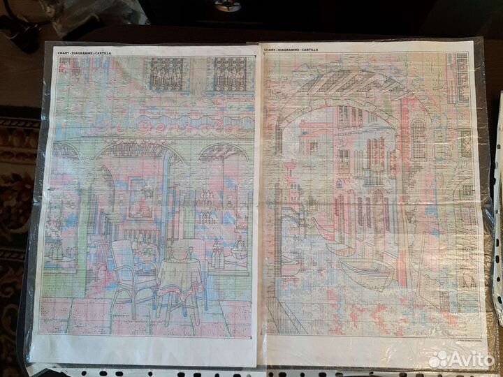 Набор для вышивки Кафе в Венеции Dimensions