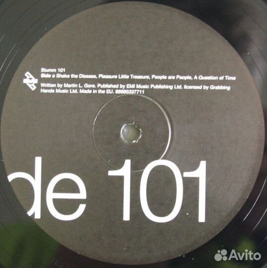 Виниловая пластинка Depeche Mode 101 - live