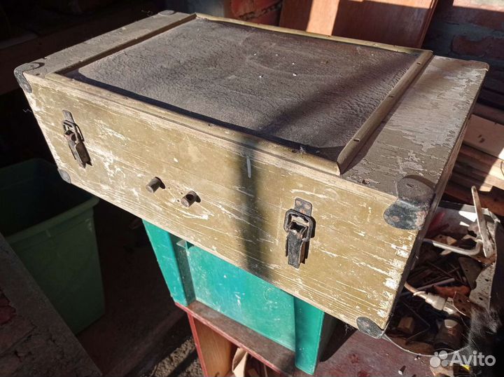 Ретро ящики из-под геодезических инструментов. Цен