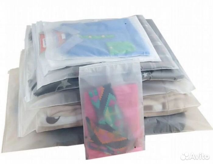 Пакеты зип лок с бегунком плотность 140 мкм