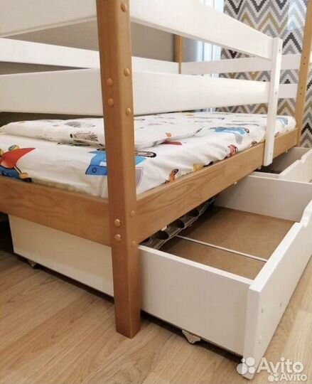 Детская кровать из массива 160х80 см