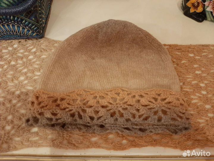 Эксклюзивный комплект Шапка и шарф