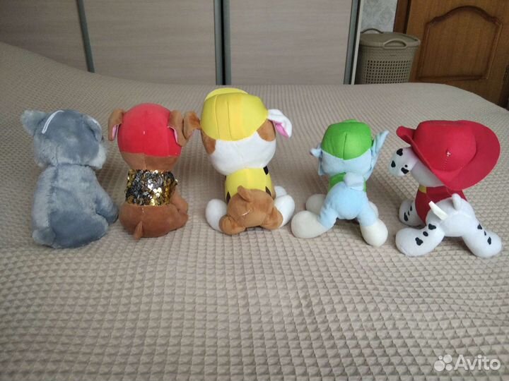 Щенячий патруль мягкие игрушки