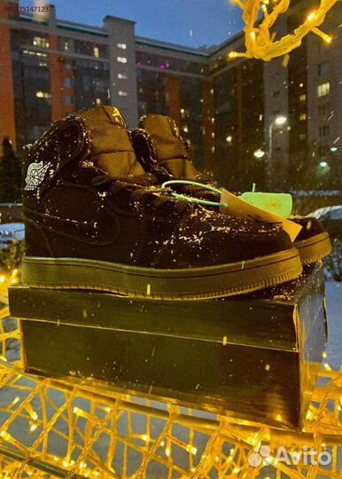 Кроссовки Nike Air Jordan тёплые (Арт.40241)