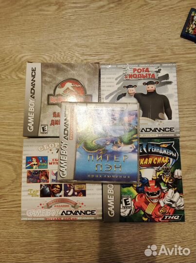 Картриджи для game boy advance SP