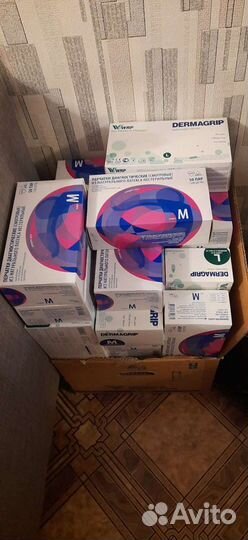 Перчатки, латекс