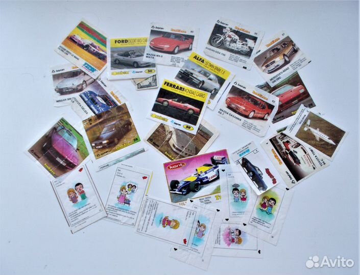 Вкладыш Турбо Супер super. одним лотом. 25 шт