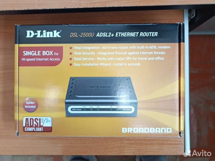 D link dsl 2500u