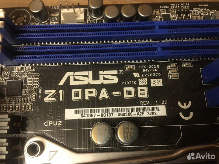 Северная материнская плата Asus Z10PA-D8