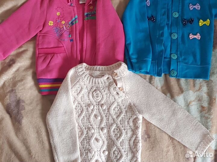 Кофта для девочки 86 92