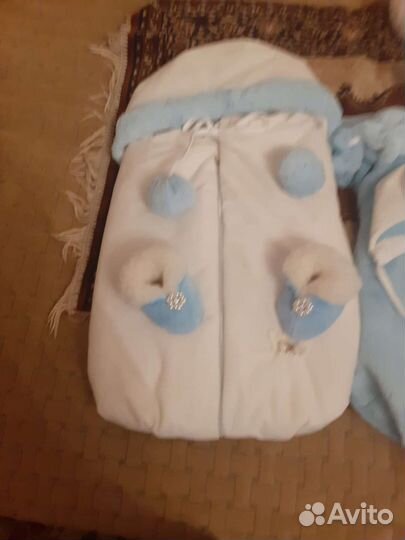 Конверт на выписку зимний