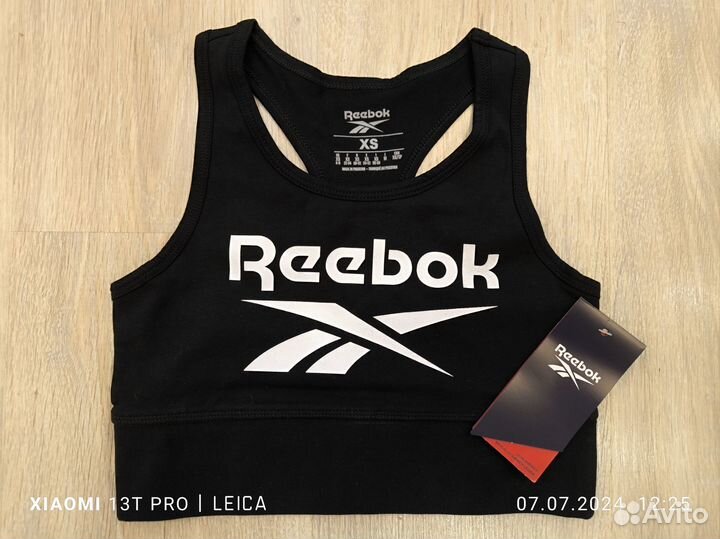 Топ спортивный, топ-бра Reebok, Befree XS (3шт)