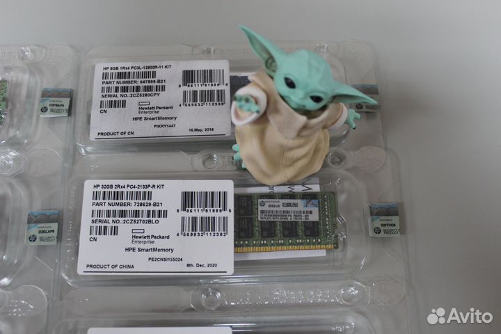 Серверная оперативная память HP и HPE новые