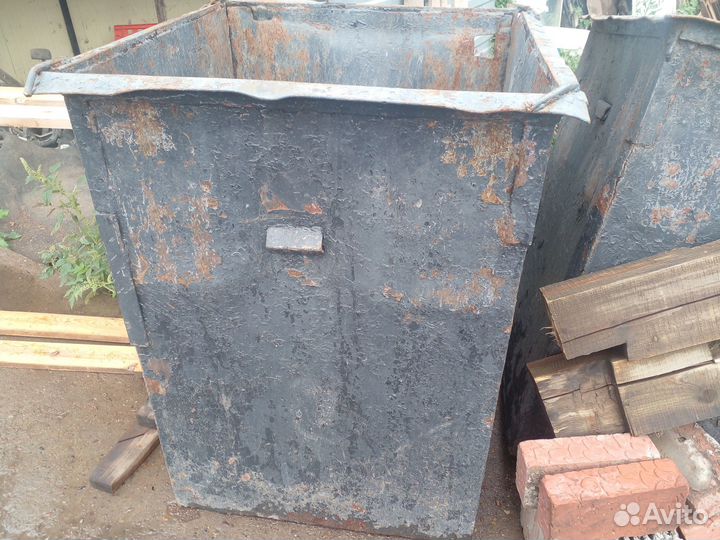 Мусорный контейнер металлический бу