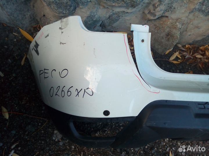 Renault Duster с 2015 - Задний бампер Б/У