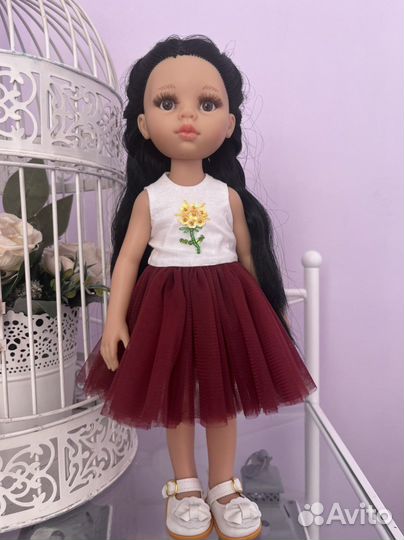 Платье для куклы Паола Рейна