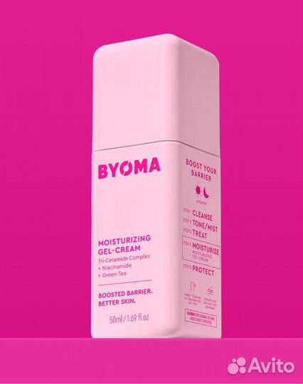 Byoma Moisturising Gel Cream Увлажняющий крем