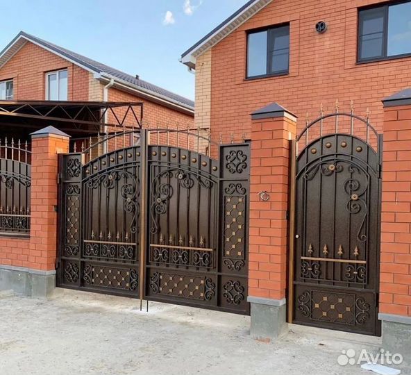 Распашные ворота от производителя с гарантией