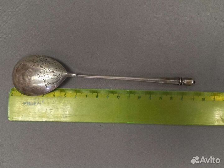 Ложка для икры серебро 84 пр Царская Россия