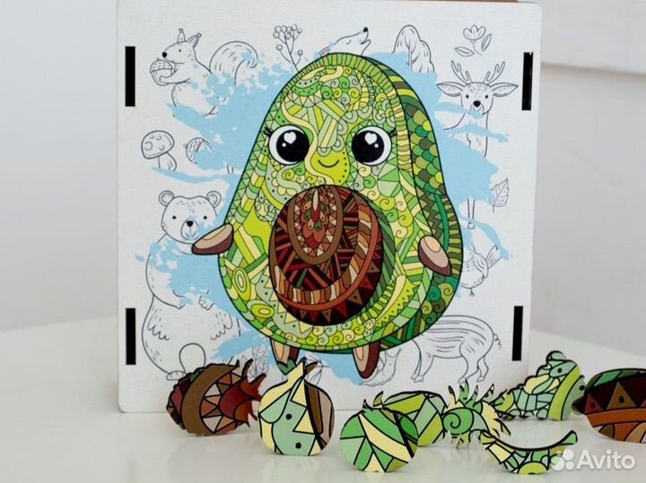 Пазлы головоломка 100 элементов новые