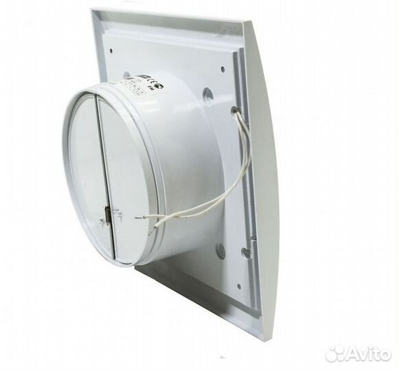 Вытяжной вентилятор MMotors мм 120 квадратный белы