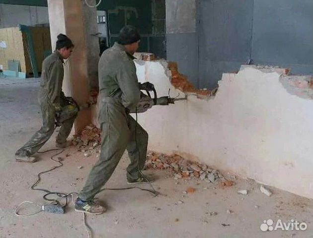 Демонтаж демонтажные работы слом снос