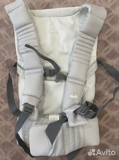 Рюкзак-кенгуру Chicco переноска Myamaki Air Silver