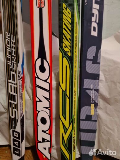 Беговые лыжи Atomic Salomon c креплениями