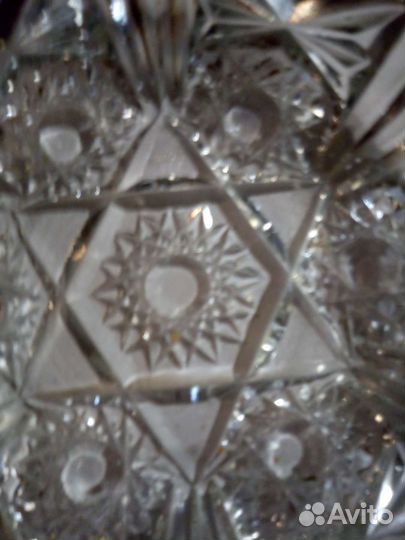 Хрустальная пепельница