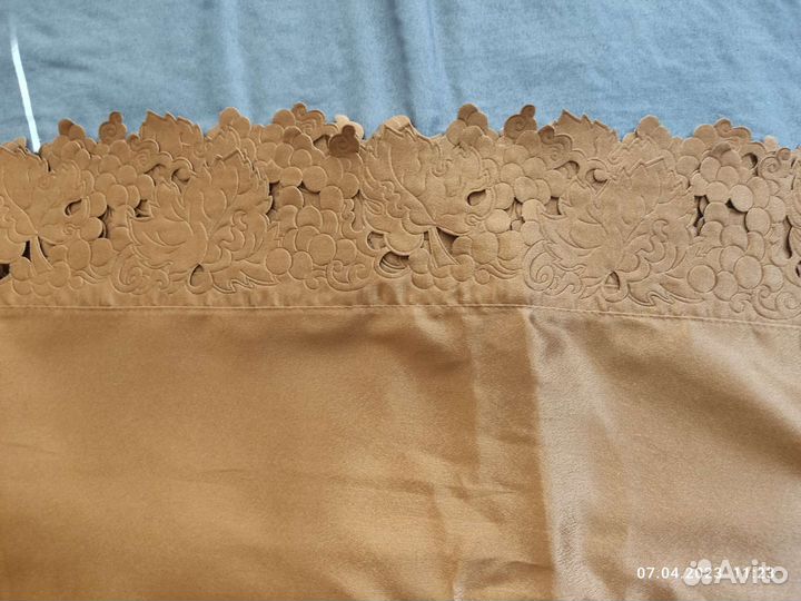 Шторы с ламбрекеном б/у