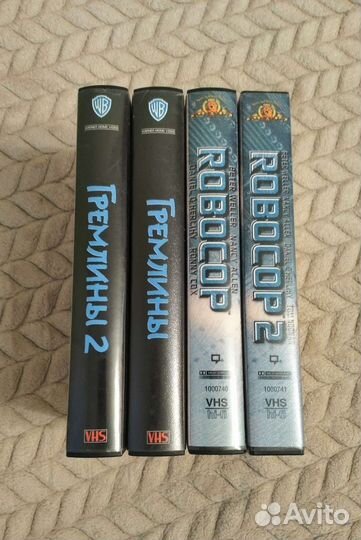 Видеокассеты Робокоп