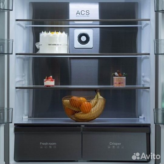 Холодильник Side by Side Бирюса CD 496 TGG