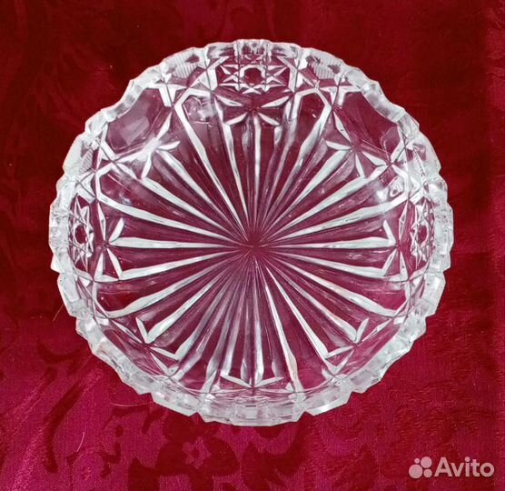 Хрустальная пепельница СССР