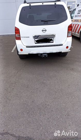 Силовой дуги на Nissan Pathfinder