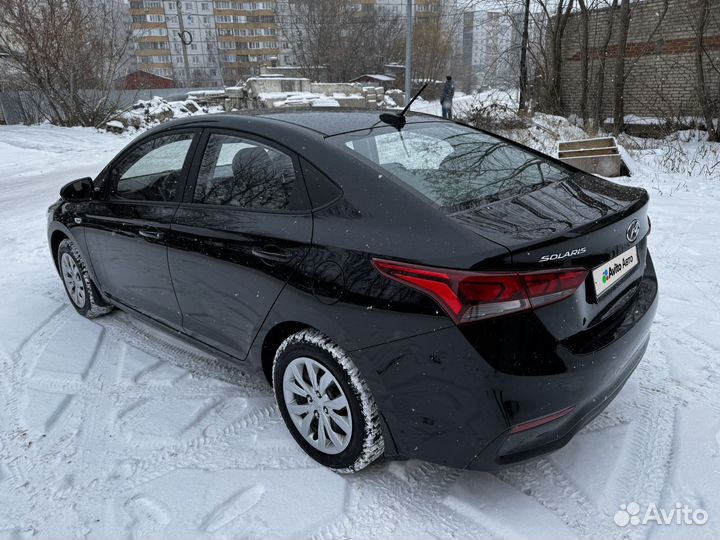 Hyundai Solaris 1.6 МТ, 2018, 43 100 км