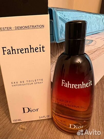 Dior fahrenheit оригинальный тестер