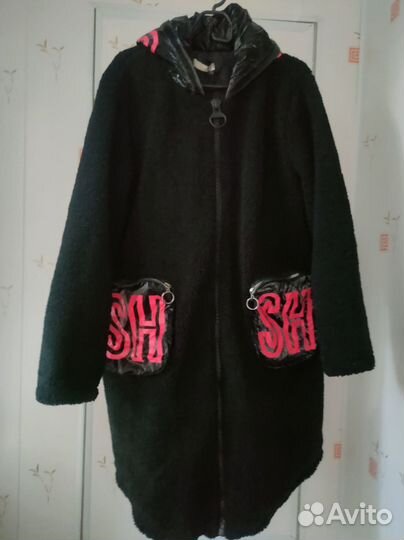 Пальто женское чебурашка 58-60 новое
