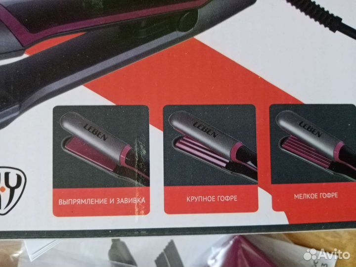 Плойка для волос Leben (мультистайлер)
