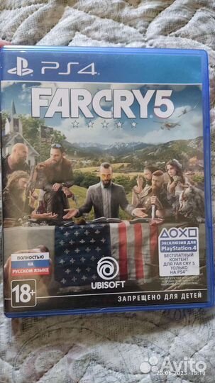 Продам диск на ps4 Far cry 5 или обмен