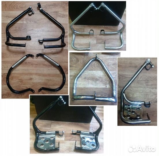 Дуги защиты головки мото урал