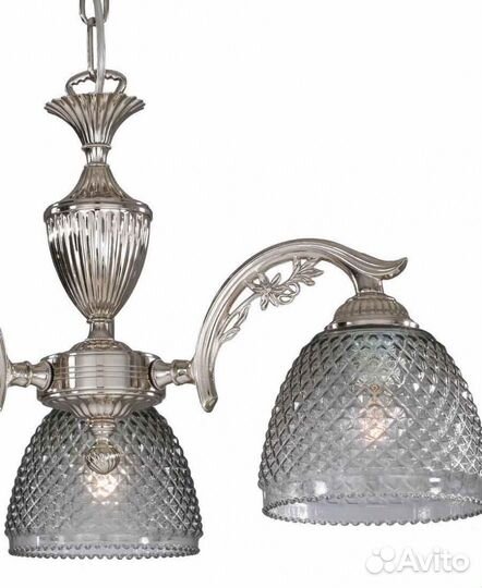 Люстра подвесная в спальню классика Италия