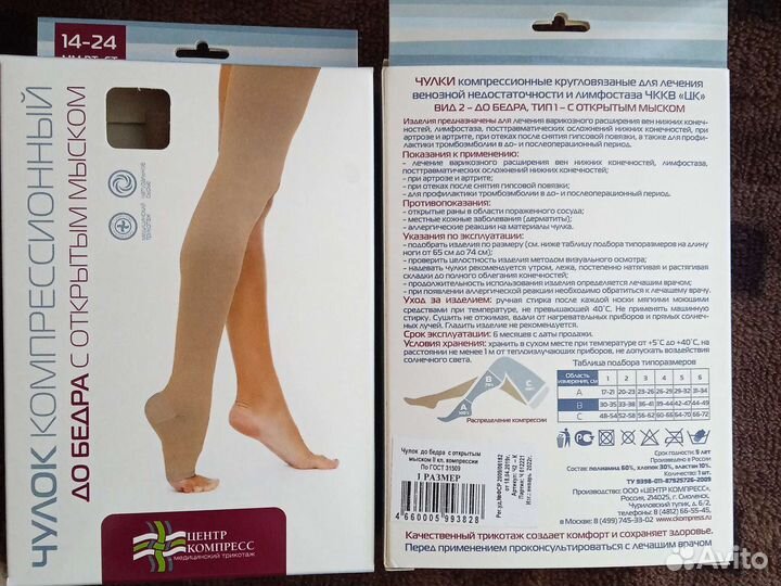 Компрессионные чулки