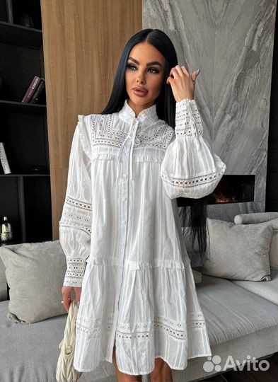 Платье Zimmerman люкс 42, 44 хлопок