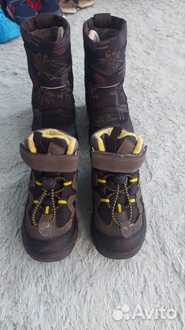 Сапожки зимние kuoma +ботинки осенние для мальчика