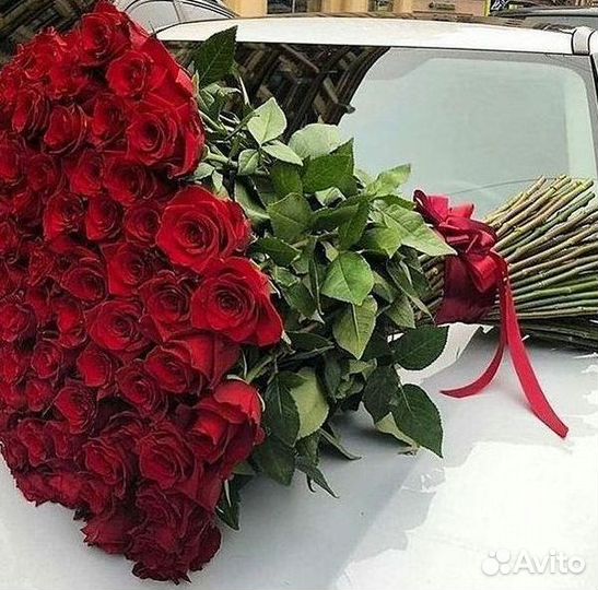 Высокие розы Букеты с доставкой