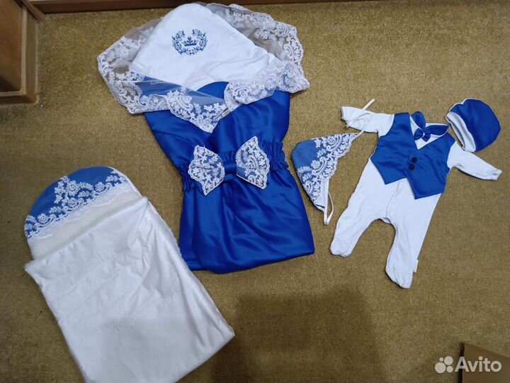 Комплект на выписку для мальчика