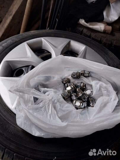 Колеса в сборе r15 летние 4 100